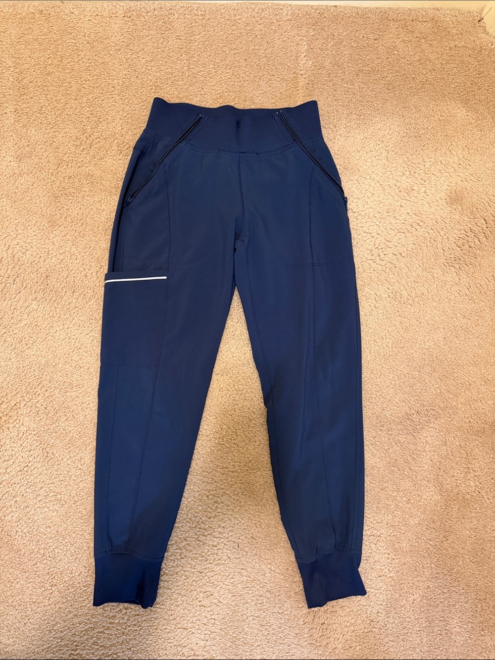 Women Navy blue Cherokee Infinity jogger scrub bottoms